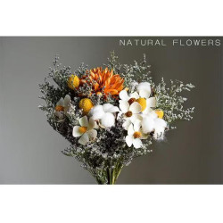 Dried flowers, everlasting flowers, decorative ornaments, living room and bedroom flower arrangements