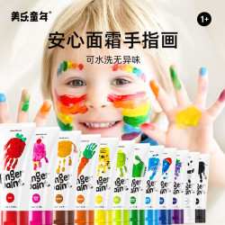 Finger painting paint diy washable baby toddler graffiti painting environmental protection hand-painted