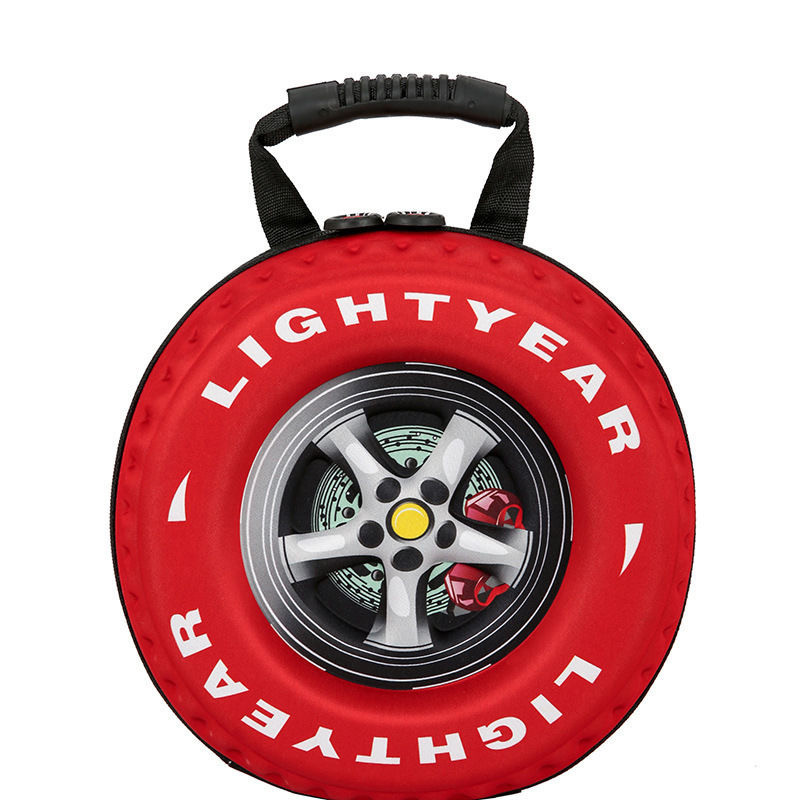 Girl's backpack, little boy's cute cartoon creative tire, going out, baby, foreign style backpack, kindergarten