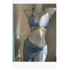 Swimsuit mermaid diamond chain European and American pure desire style binding belt