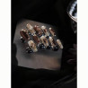 Maillard Autumn and Winter Coffee Brown Palace Opera House Wear Armor