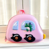 Popular kindergarten schoolbag boys' car eggshell ultra-light material baby travel backpack travel girls' bag