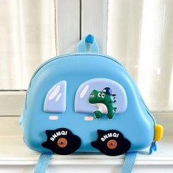 Popular kindergarten schoolbag boys' car eggshell ultra-light material baby travel backpack travel girls' bag