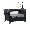 Baby cot foldable stitching large bed portable baby bed diaper table multifunctional mobile newborn cradle