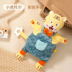 Baby soothing towel, infant soothing pillow doll, baby sleeping, can gnaw, sleep artifact, doll, pillow core