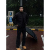 Three-proof coach jacket men's flight suit jacket silhouette stand-up collar fashion brand baseball suit