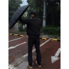 Three-proof coach jacket men's flight suit jacket silhouette stand-up collar fashion brand baseball suit
