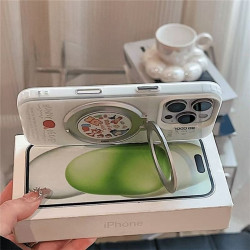 Suitable for Apple color silver mobile phone case Winnie the Pooh