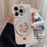 Suitable for Apple color silver mobile phone case Winnie the Pooh