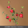 Simulation of pomegranate dried flowers and fruit branches New Year decorations