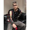 Short racing suit jacket men's spring and autumn fashion brand high-end cleanfit cycling suit motorcycle jacket