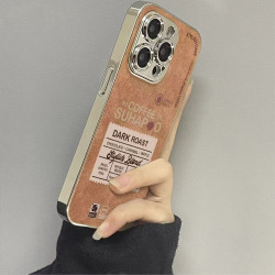 Apple Korean style English label temperament