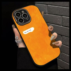 Yellow English watercolor for Apple mobile phone case Apple