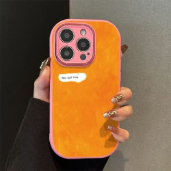 Yellow English watercolor for Apple mobile phone case Apple
