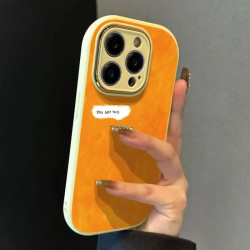 Yellow English watercolor for Apple mobile phone case Apple
