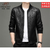 High-grade genuine leather jacket men's short calfskin jacket baseball collar casual jacket