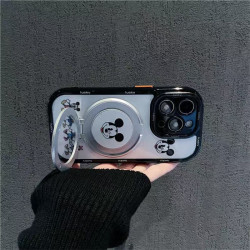 Suitable for Apple trendy cream case winking Mickey