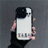 Suitable for Apple trendy cream case winking Mickey