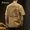Cebrodz blockbuster short-sleeved loose fashion brand short-sleeved printed cotton T-shirt
