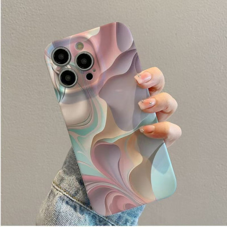 Colorful abstract suitable for Apple 16Pro film mobile phone case i