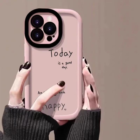 Today is a good day Apple Puff Phone Case