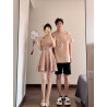 Chinese-style couple design sleeveless fashion dress new Chinese style one skirt one coat