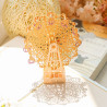 Ferris wheel 3d three-dimensional greeting card paper handmade card three-dimensional book foldable simple