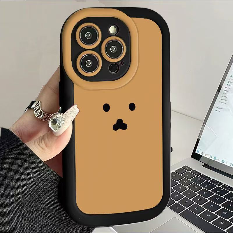 Akihabara suitable for Apple mobile phone case simple bear