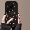 English color love apple puff phone case