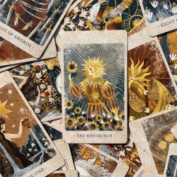 Sun Kingdom Retro Tower Card 12*7cm Tiandi Cover Gift Box Weit Series 78+8 Special Cards
