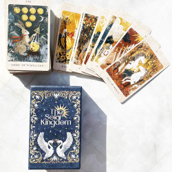 Sun Kingdom Retro Tower Card 12*7cm Tiandi Cover Gift Box Weit Series 78+8 Special Cards