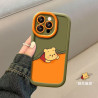 Cute cartoon suitable for Apple 15PRO mobile phone case iPhone14 creative