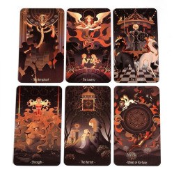 Starry Night Tarot Cards 78 high-quality classic party casual board game cards 10.5*6