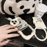 ins fairy same style mobile phone case new 14 rabbit ears 13 makeup mirror 12 apple 11