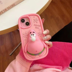 Three-dimensional bubble-blowing Patrick Star creative girl pink cartoon