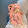 Cute pink wave wristband Huawei mate40 mobile phone case