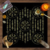 Tarot card tablecloth Tarot script killing game ritual props decorative tablecloth pagan altar tablecloth