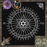 Tarot card tablecloth Tarot script killing game ritual props decorative tablecloth pagan altar tablecloth