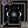 Tarot card tablecloth Tarot script killing game ritual props decorative tablecloth pagan altar tablecloth
