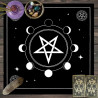 Tarot card tablecloth Tarot script killing game ritual props decorative tablecloth pagan altar tablecloth