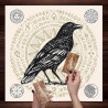 Tarot card tablecloth Tarot script killing game ritual props decorative tablecloth pagan altar tablecloth