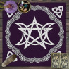 Tarot card tablecloth Tarot script killing game ritual props decorative tablecloth pagan altar tablecloth