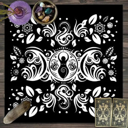 Tarot card tablecloth Tarot script killing game ritual props decorative tablecloth pagan altar tablecloth