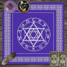 Tarot card tablecloth Tarot script killing game ritual props decorative tablecloth pagan altar tablecloth