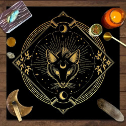 Tarot card tablecloth Tarot script killing game ritual props decorative tablecloth pagan altar tablecloth