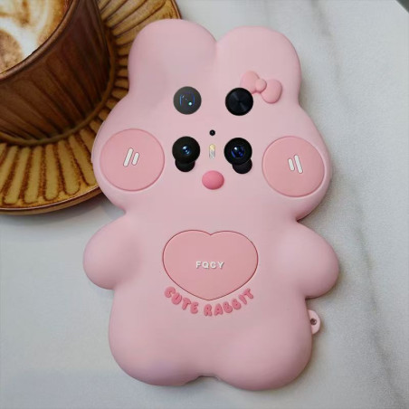 Huawei cute love rabbit cartoon