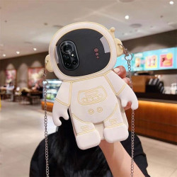 Fashion brand astronaut Huawei mobile phone case lanyard vitality version