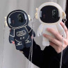 Fashion brand astronaut Huawei mobile phone case lanyard vitality version