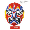 The finished face mask of Beijing opera can be worn by Chinese nationalistic Sichuan opera face-changing adults and children