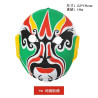 The finished face mask of Beijing opera can be worn by Chinese nationalistic Sichuan opera face-changing adults and children